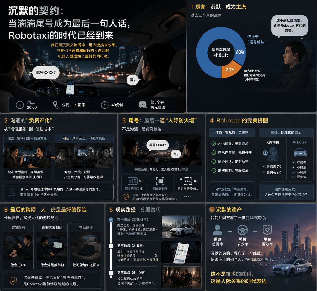 沉默的契约：当滴滴尾号成为最后一句人话，Robotaxi的时代已经到来